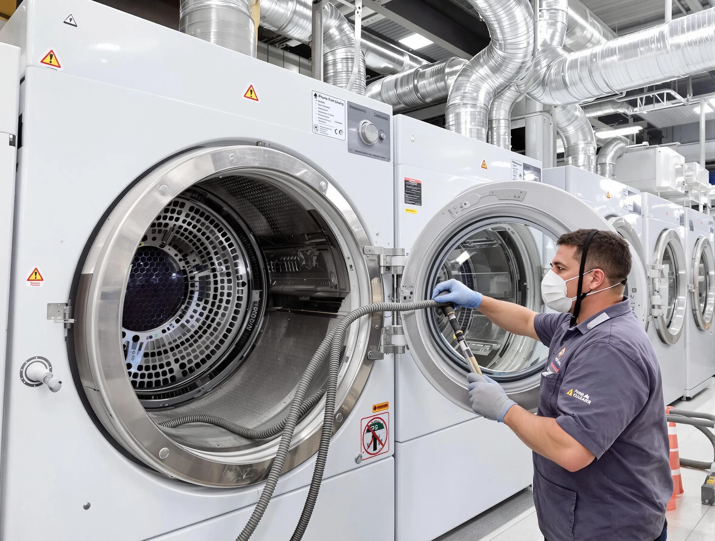 Industrial-grade dryer vent cleaning by McDonough Dryer Vent Cleaning in McDonough