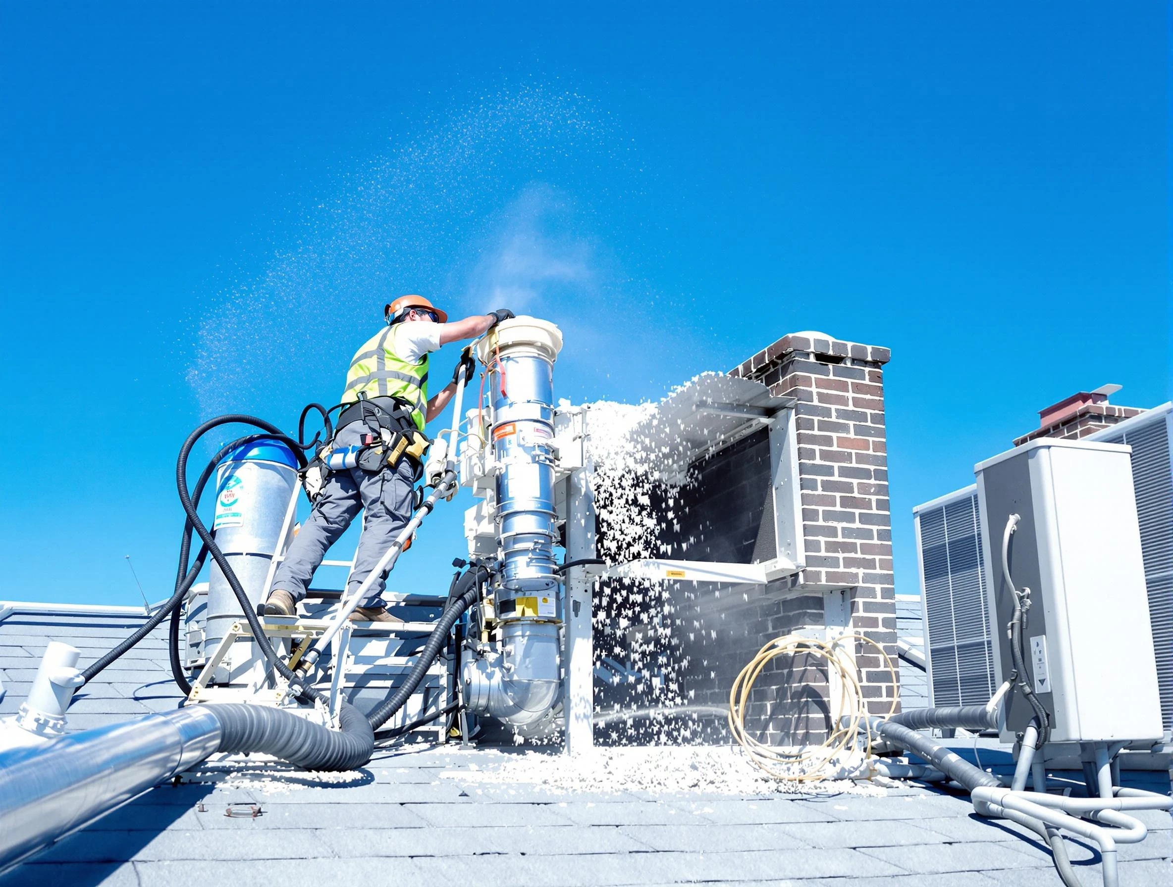 Expert roof dryer vent cleaning by McDonough Dryer Vent Cleaning in McDonough