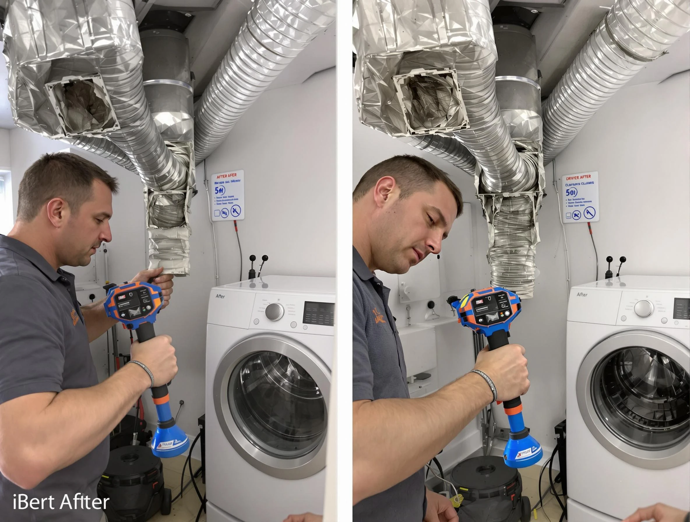 Professional clogged vent cleaning by McDonough Dryer Vent Cleaning in McDonough
