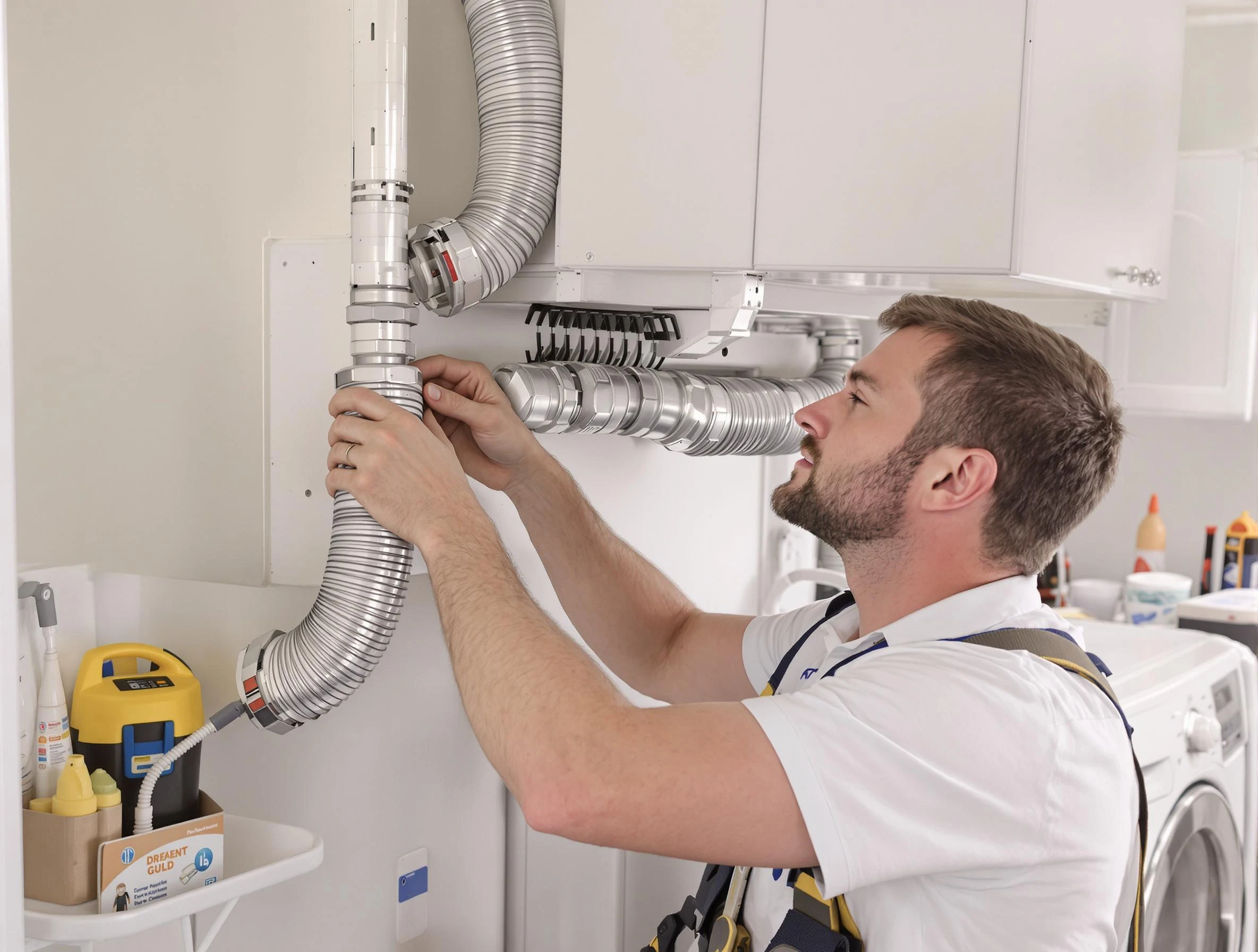 Professional dryer vent repair and installation by McDonough Dryer Vent Cleaning in McDonough