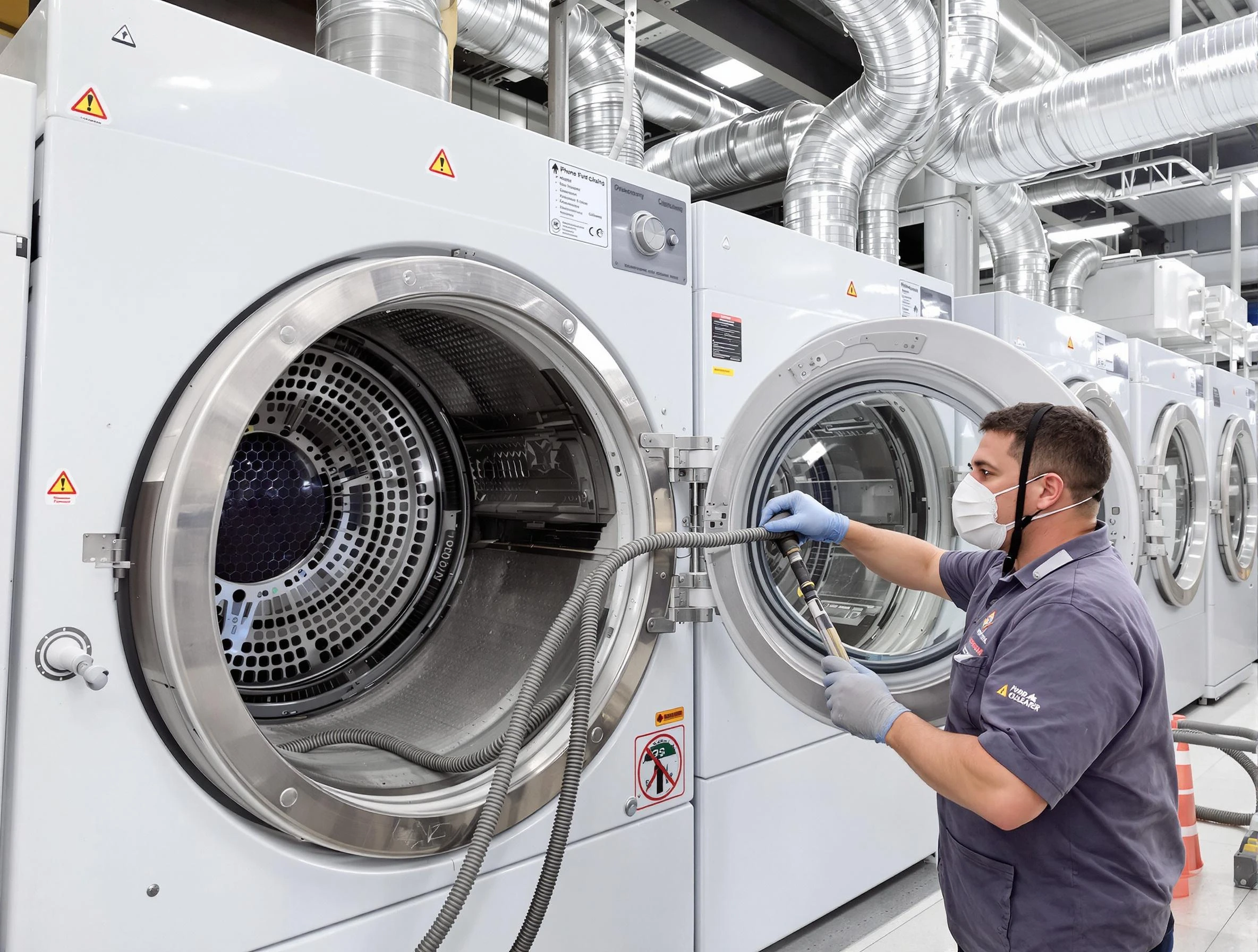 Industrial-grade dryer vent cleaning by McDonough Dryer Vent Cleaning in McDonough